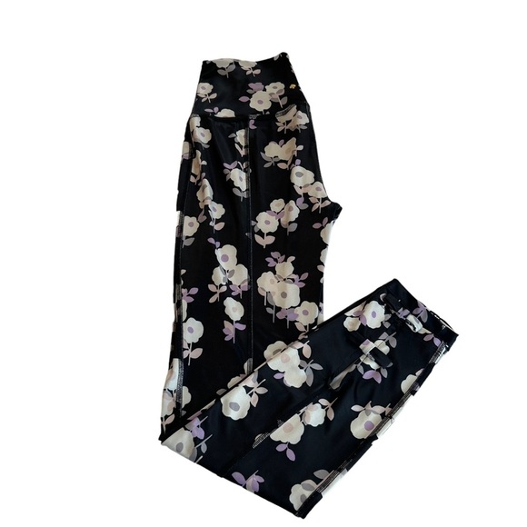 Kate Spade X Beyond Yoga High Waist Floral Leggings Bows - Picture 7 of 7